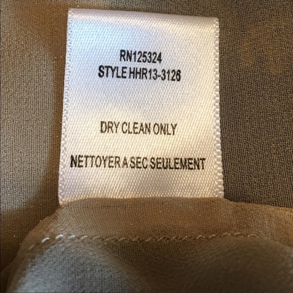 Haute Hippie tan/gold button down tunic size med - Picture 7 of 8